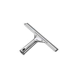 Unger Professional Stainless Steel Heavy-Duty Window and Glass Squeegee, 8"