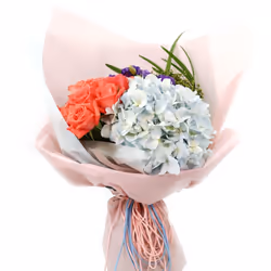 Korean Style Flower Wrapping Paper Floral Bouquet Gift Packaging Supplies Multi Colors 20 Counts (white)
