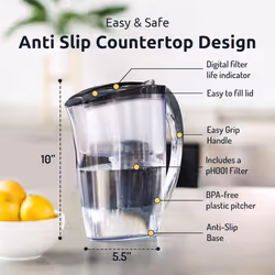 Invigorated Water Alkaline Water Pitcher Improves Hydration For Better Health