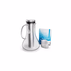 pH Replenish Glass Alkaline Water Pitcher - Long Lasting Water Filter Pitcher for Pure Drinking Water - Water Jug for High pH ...
