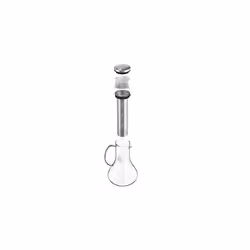 pH Replenish Glass Alkaline Water Pitcher - Long Lasting Water Filter Pitcher for Pure Drinking Water - Water Jug for High pH Filtered Water - 1.