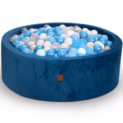 Fulton & Ivy Premium Baby and Toddler Ball Pit 35x11.8 | Easy to Clean Memory Foam Ball Pit Made with Non-Toxic Materials | D ...