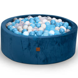 Fulton & Ivy Premium Baby and Toddler Ball Pit 35x11.8 | Easy to Clean Memory Foam Ball Pit Made with Non-Toxic Materials | Durable Ball Pits for Todd