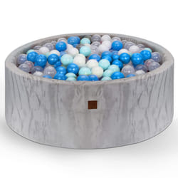 Fulton & Ivy Premium Baby and Toddler Ball Pit (35x11.8) | Easy to Clean Memory Foam Ball Pit Made with Non-Toxic Materials | Durable Ball Pits for To