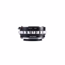 AIG to NEX Lens Mount Adapter with Aperture Ring Compatible with Nikon GMount AFS Lens and Compatible with Sony Alpha E Mount Cameras