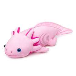 Tiny Heart Axolotl Plush Stuffed Animal Lifelike Cute Ambystoma Plush Toy Gifts for Kids 18 Inches Long