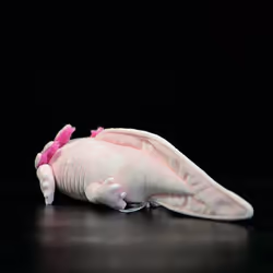 Tiny Heart Axolotl Plush Stuffed Animal Lifelike Cute Ambystoma Plush Toy Gifts for Kids 18 Inches Long