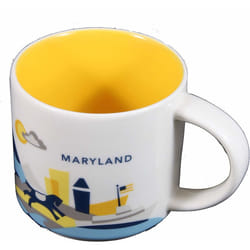 Starbucks You Are Here Maryland Mug