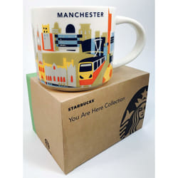 Starbucks You Are Here Manchester Mug