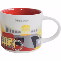 Starbucks Dresden You Are Here Mug