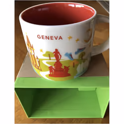 Starbucks You Are Here Geneva Mug