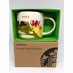 Starbucks You Are Here Wales Mug