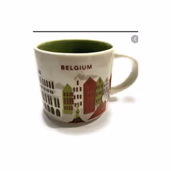 Starbucks You Are Here Belgium Mug