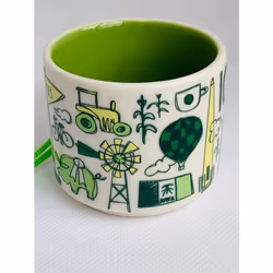 Starbucks Been There Series Iowa Mug Ornament 2oz