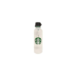 Siren Reusable Clear Plastic Water Bottle, 24 fl oz