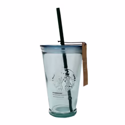 Recycled Glass Cold Cup, 16 Fl Oz