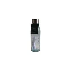 Coffee Water Bottle Cold Drinks Recycled Glass 20 oz / 591 ml