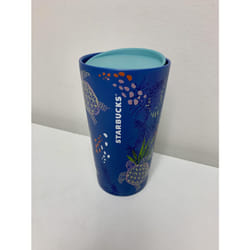 Starbucks 2021 Hawaii Collection 12oz Blue Sea Turtle Moon Double Wall