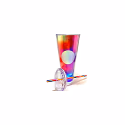 Starbucks Acrylic 2021 Summer Rainbow Kaleidoscope 24oz Venti Tumbler