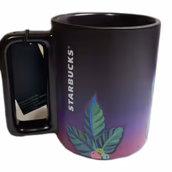 Starbucks American Sign Language ASL Hand Movements Coffee Mug  12 Oz