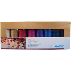 Mettler SFCQ89136-KIT Cotton Machine Quilting Thread Gift Pack 8/Pkg