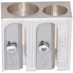 KUM 2-Hole Pencil Sharpener Magnesium Alloy Wedge