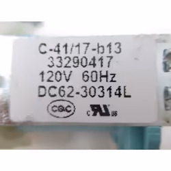 Samsung DC62-30314L AP5582579 NEW Water Inlet Valve For Samsung Dishwasher