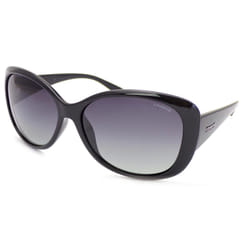 POLAROID Women's Polarized Sunglasses P8317 - Shiny Black KIH