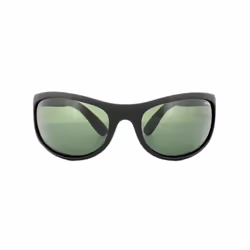 Polaroid Sport Sunglasses P7334 9CA RC Black Rubber Green Polarized