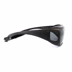 Polaroid Suncovers Fitover Sunglasses 08535 KIH Y2 Black Grey Polarized