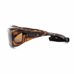 Polaroid Suncovers Fitover Sunglasses 08535 0BM HE Havana Copper Polarized