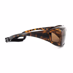 Polaroid Suncovers Fitover Sunglasses 08535 0BM HE Havana Copper Polarized