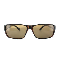 Polaroid Suncovers Fitover Sunglasses P8406 0BM IG Dark Havana Brown Polarized