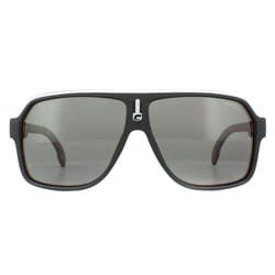 Carrera Sunglasses 1001/S BLX M9 Black Silver Red Grey Polarized