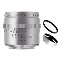 TTArtisan 50mm F1.2 APS-C Manual Focus Large Aperture Fixed Focus Lens for Sony E Mount Camera A6000 A6300 A6400 A7C A7RII A7 ...