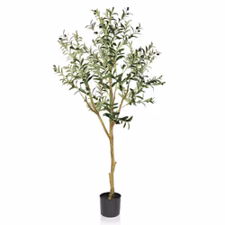 Lifelike Artificial Olive Tree Indoor Decor - 4FT