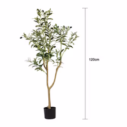 Lifelike Artificial Olive Tree Indoor Decor - 4FT