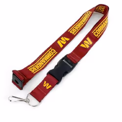 Aminco NFL Washington Commanders Team Lanyard