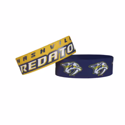 Nashville Predators Bracelets - 2 Pack Wide - Special Order