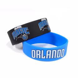 Orlando Magic Bracelets - 2 Pack Wide - Special Order