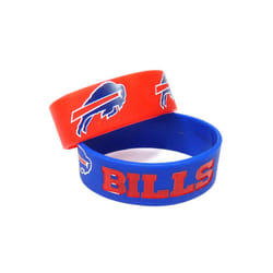 Buffalo Bills Bracelets 2 Pack Wide