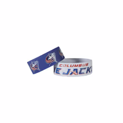 Columbus Blue Jackets Bracelets 2 Pack Wide - Special Order