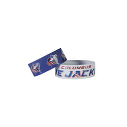 Columbus Blue Jackets Bracelets 2 Pack Wide - Special Order