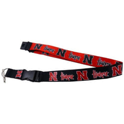 Nebraska Cornhuskers Lanyard Reversible