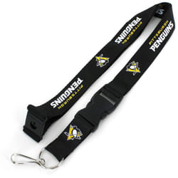 Aminco NHL Pittsburgh Penguins Team Lanyard,Team Color,One Size