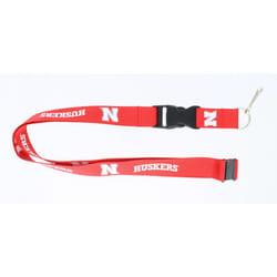 Aminco NCAA Nebraska Cornhuskers Team Lanyard