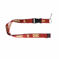 USC Trojans Lanyard Red