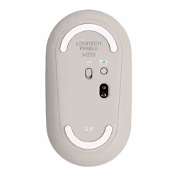 LOGITECH Pebble M350 Grey Bluetooth USB 1000 DPI Office Mouse
