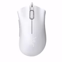 Razer Deathadder white wired USB 6400 DPI gaming mouse