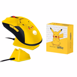 Razer Viper Ultimate X Pokemon Limited Edition Hyperspeed Lightest Wireless Gaming Mouse&RGB Charging Dock 20000 DPI